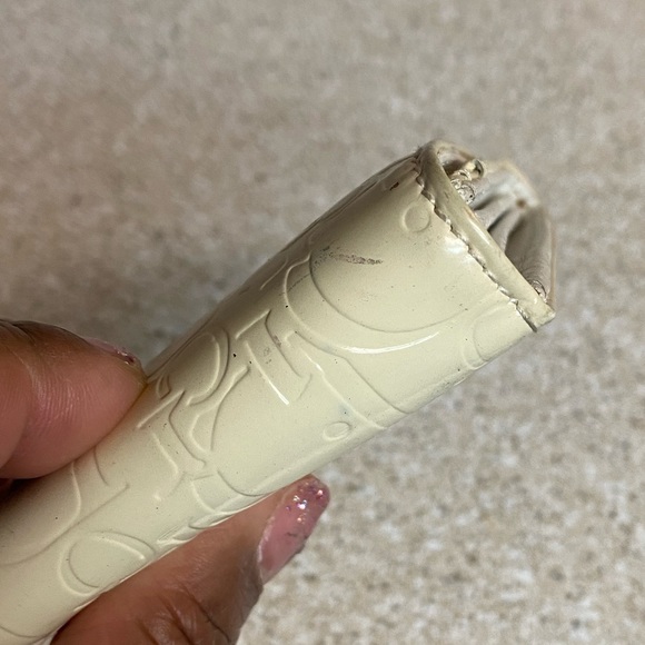 Dior Cream Logo Print Long Wallet - Picture 9 of 16